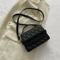 Mini Quilted Crossbody Bag with Magnetic Closure and Adjustable Strap